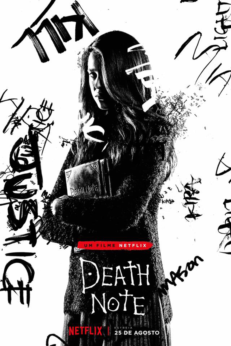 Death Note Netflix Mia Sutton Misa Amane Margaret Qualley Poster