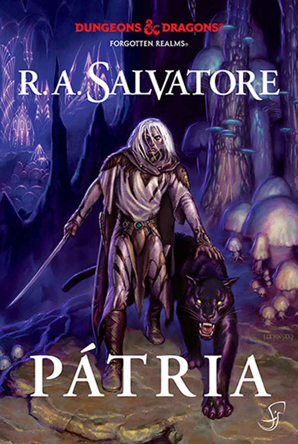 Dungeons Dragons Trilogia do Elfo Negro Livro 1 A Patria Capa