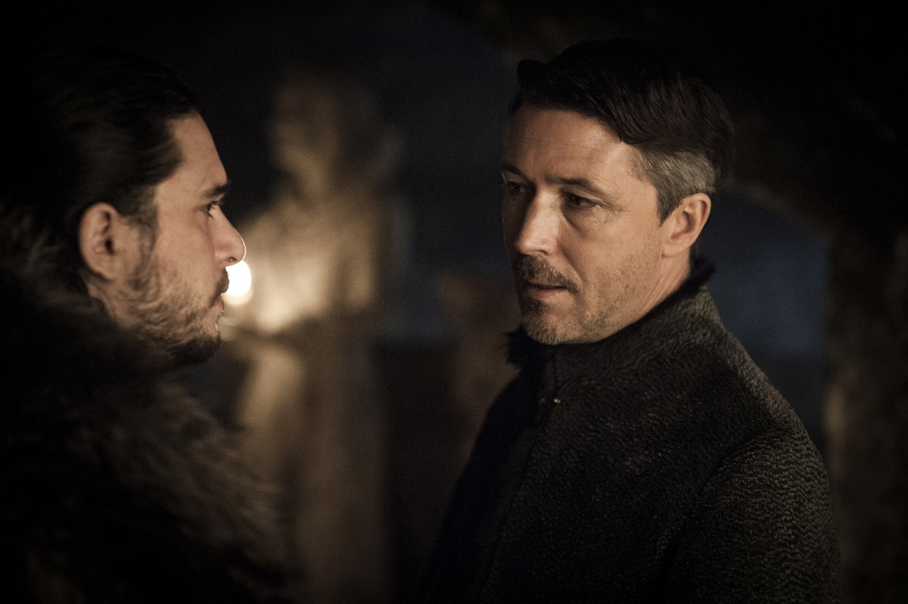 Game of Thrones 7 Temporada s07e02 6 Jon Snow Petyr Baelish Mindinho