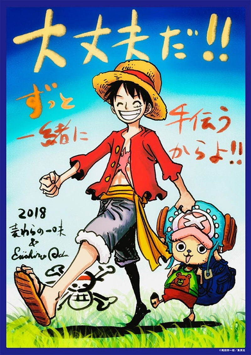 One Piece Monkey D Luffy Tony Tony Chopper Eiichiro Oda Dia da Maioridade