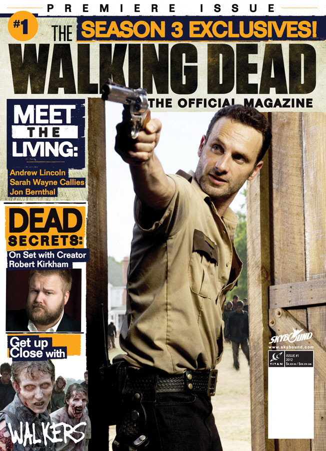 The walking dead: the offiicial magazine terá 100 páginas