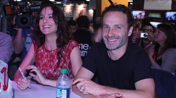 Elenco de The Walking Dead na Comic-Con 2012