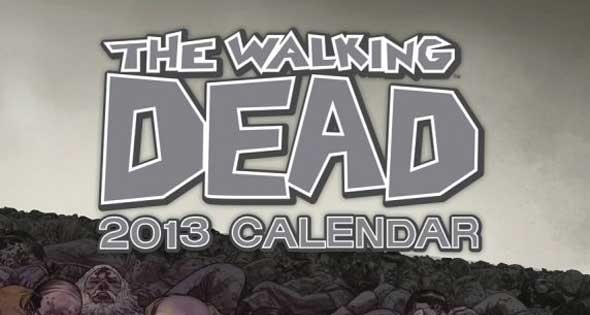 Calendário de 2013 de The Walking Dead