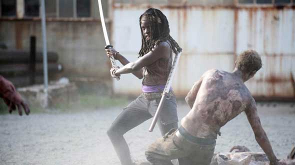 Michonne VS Zumbis