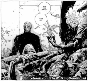 Tyreese nas HQs de The Walking Dead
