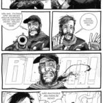 Carl matando Shane