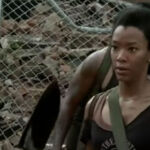 Sasha, irmã de Tyreese. É a única do grupo que não possui equivalente nos quadrinhos.