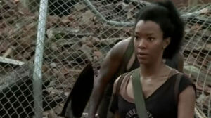 Sasha, irmã de Tyreese. É a única do grupo que não possui equivalente nos quadrinhos.