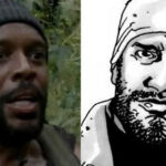 As duas versões de Tyreese: série de TV e HQ (quadrinhos)