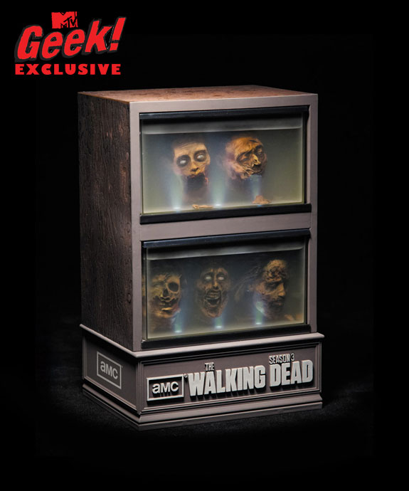 Blu-Ray edição limitada da 3ª Temporada de The Walking Dead da McFarlane Toys
