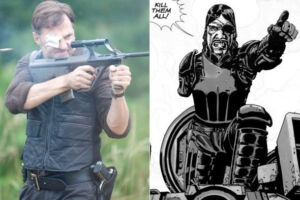 Comparação TV x HQ: The Walking Dead S03E10 Home
