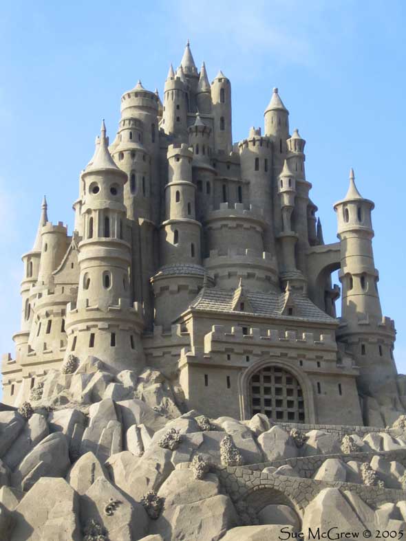 20 castelos de areias impressionantes