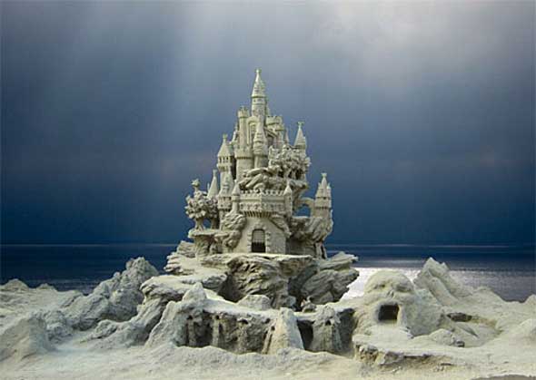 20 castelos de areias impressionantes