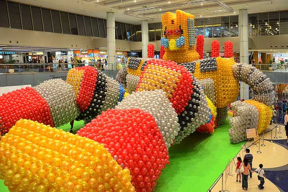 As melhores esculturas de balão do mundo