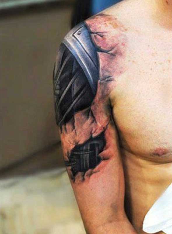 Tatuagens ultra realísticas impressionantes