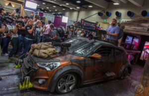 The Walking Dead na Comic-Con 2013: Veja fotos do Hyundai a prova de zumbis