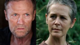 Carol peletier enfrenta merle dixon