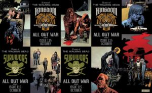 The Walking Dead 115: Capas Alternativas