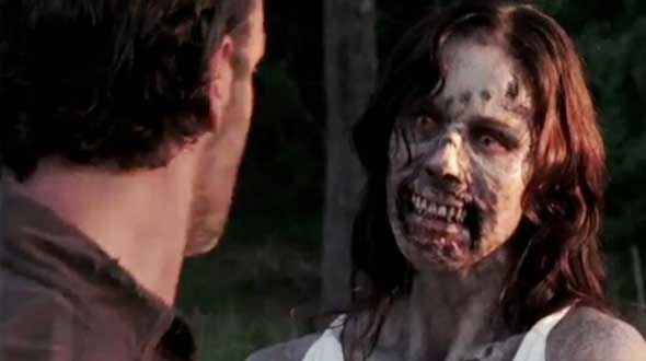 Lori aparece como Zumbi em cena excluída da 3ª temporada de The Walking Dead