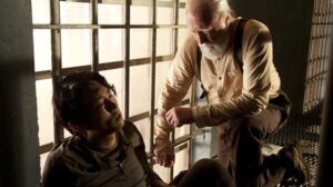 Glenn Rhee e Hershel Greene