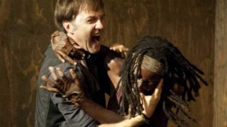 Michonne vs governador the walking dead