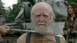 Morte hershel the walking dead1