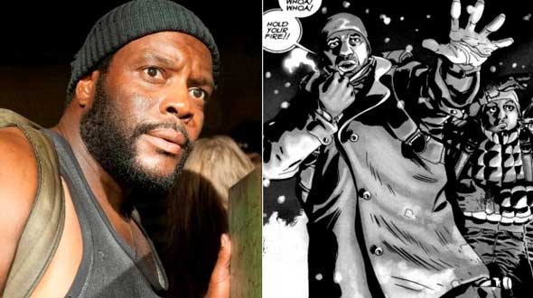 Tyreese, interpretado pelo ator chad l. Coleman