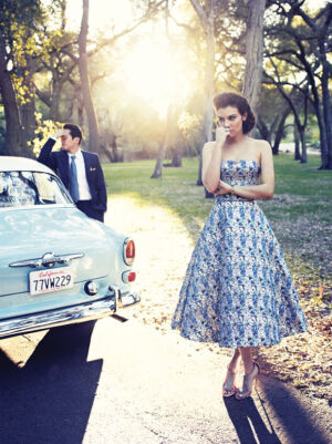 lauren cohan steven yeun ensaio fotografico 4