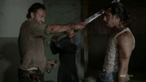 the walking dead 3 temporada shit happens