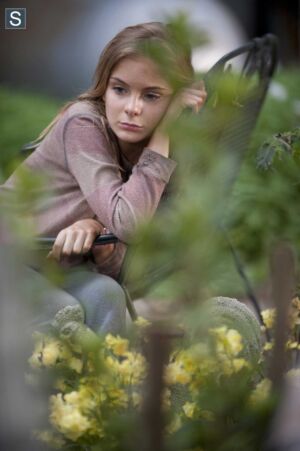 Brighton Sharbino (Lizzie Samuels) no 14º episódio da 4ª Temporada de The Walking Dead.