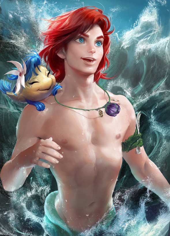 Mudança-de-sexo-personagens-disney-1-ariel