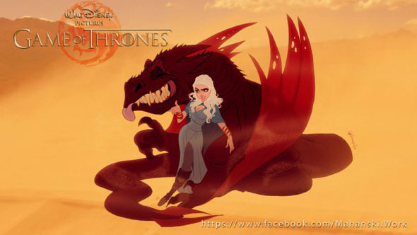 game-of-thrones-personagens-disney-daenerys