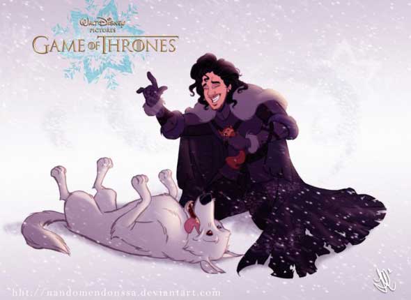game-of-thrones-personagens-disney-jon-snow-fantasma