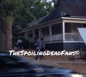 the walking dead 5 temporada filmagens casa glenn tara 3