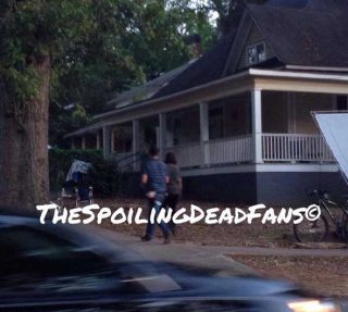 The walking dead 5 temporada filmagens casa glenn tara 3