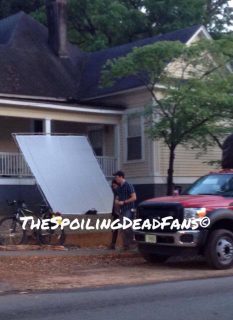 The walking dead 5 temporada filmagens casa glenn tara 4