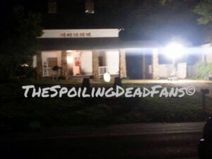 the walking dead 5 temporada filmagens cenas noturnas