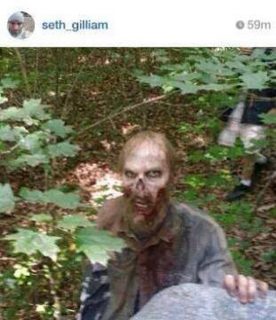 The walking dead 5 temporada filmagens zumbis seth gilliam 1