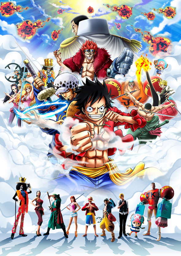 One-Piece-Premiere-Show-2014-Universal-Studios-do-Japão-Pôster