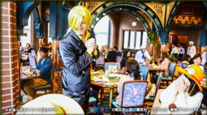 One Piece Premiere Show 2014 Universal Studios do Japão Restaurante Sanji