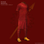 Game of Thrones uniformes de futebol Martell