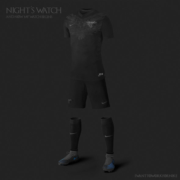 Game-of-Thrones-uniformes-de-futebol-Patrulha-da-Noite