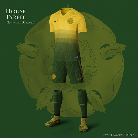Game-of-Thrones-uniformes-de-futebol-Tyrell