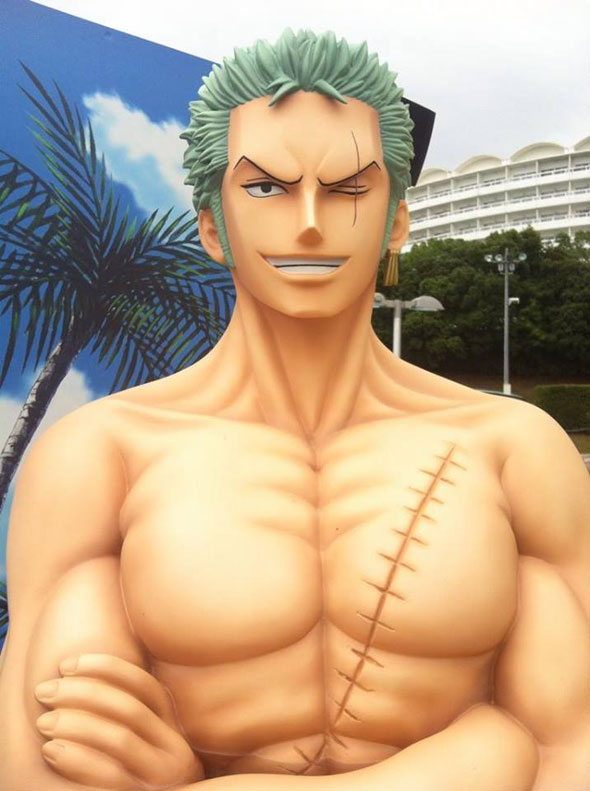 One-Piece-Parque-Aquático-Kagawa-Zoro-2