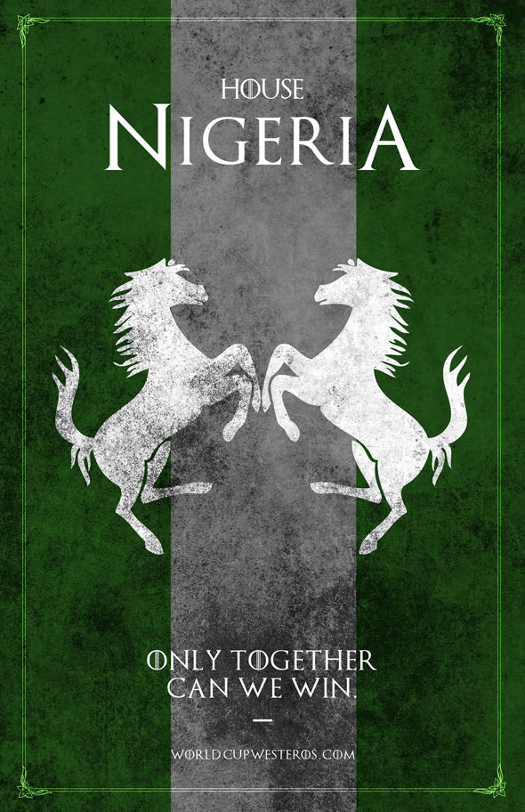 Nigéria: Somente juntos podemos vencer.