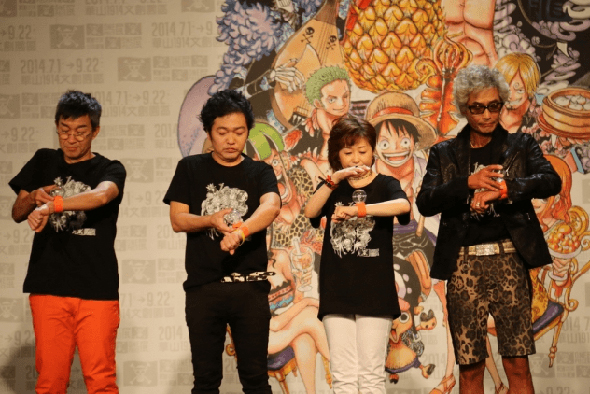 one-piece-exposição-taiwan-2014-dubladores-log-pose-1