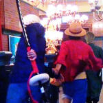 one piece premiere show 2014 universal studios japan usj Restaurante Pirata do Sanji law luffy