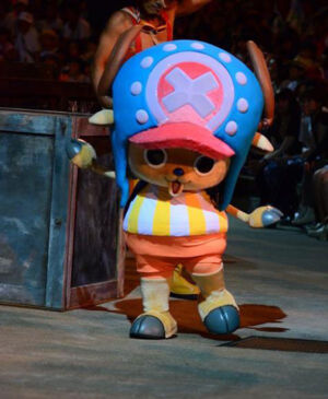 one piece premiere show 2014 universal studios japan usj apresenta%C3%A7%C3%A3o live action Chopper