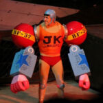 one piece premiere show 2014 universal studios japan usj apresenta%C3%A7%C3%A3o live action Franky