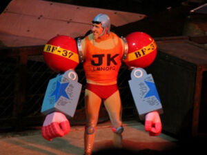 one piece premiere show 2014 universal studios japan usj apresenta%C3%A7%C3%A3o live action Franky